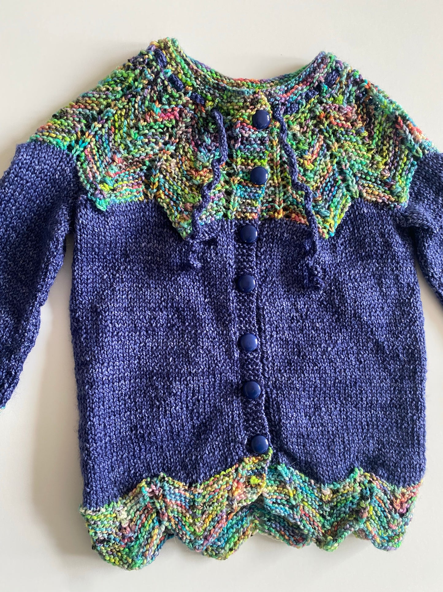 3-6 M Tutti-Fruitti Button Cardigan