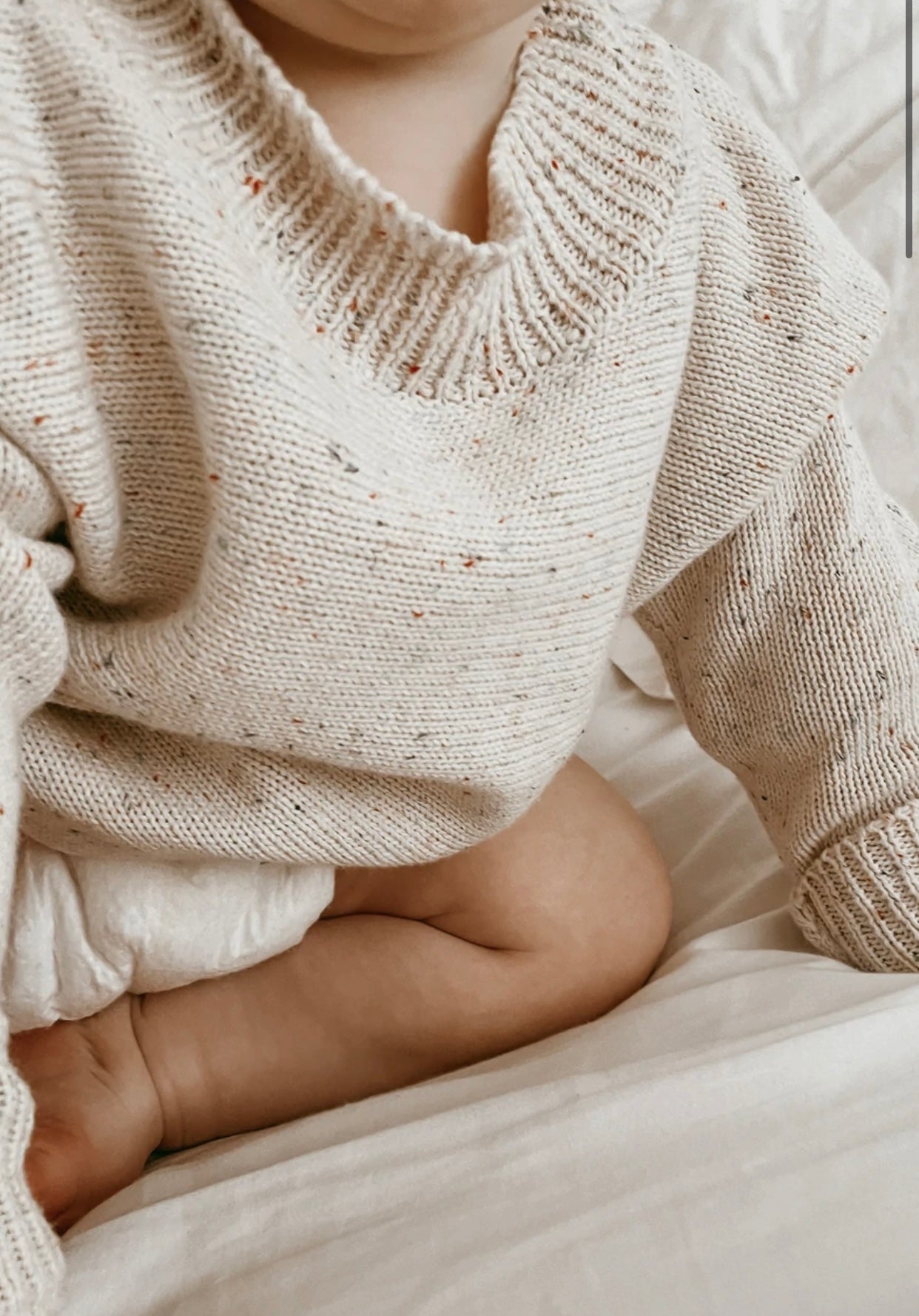 Oat_Co x KnitsbyClau Baby Knit Jumper