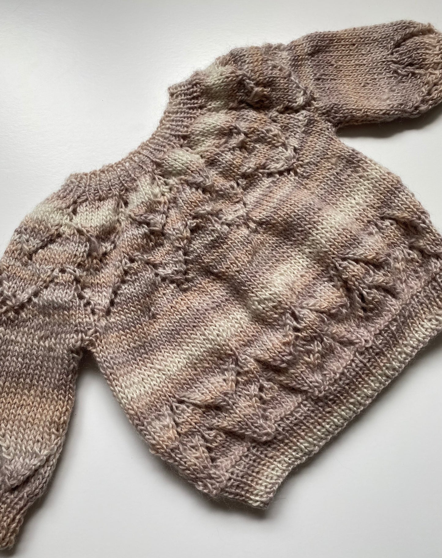 6-18 M Latte Cardigan